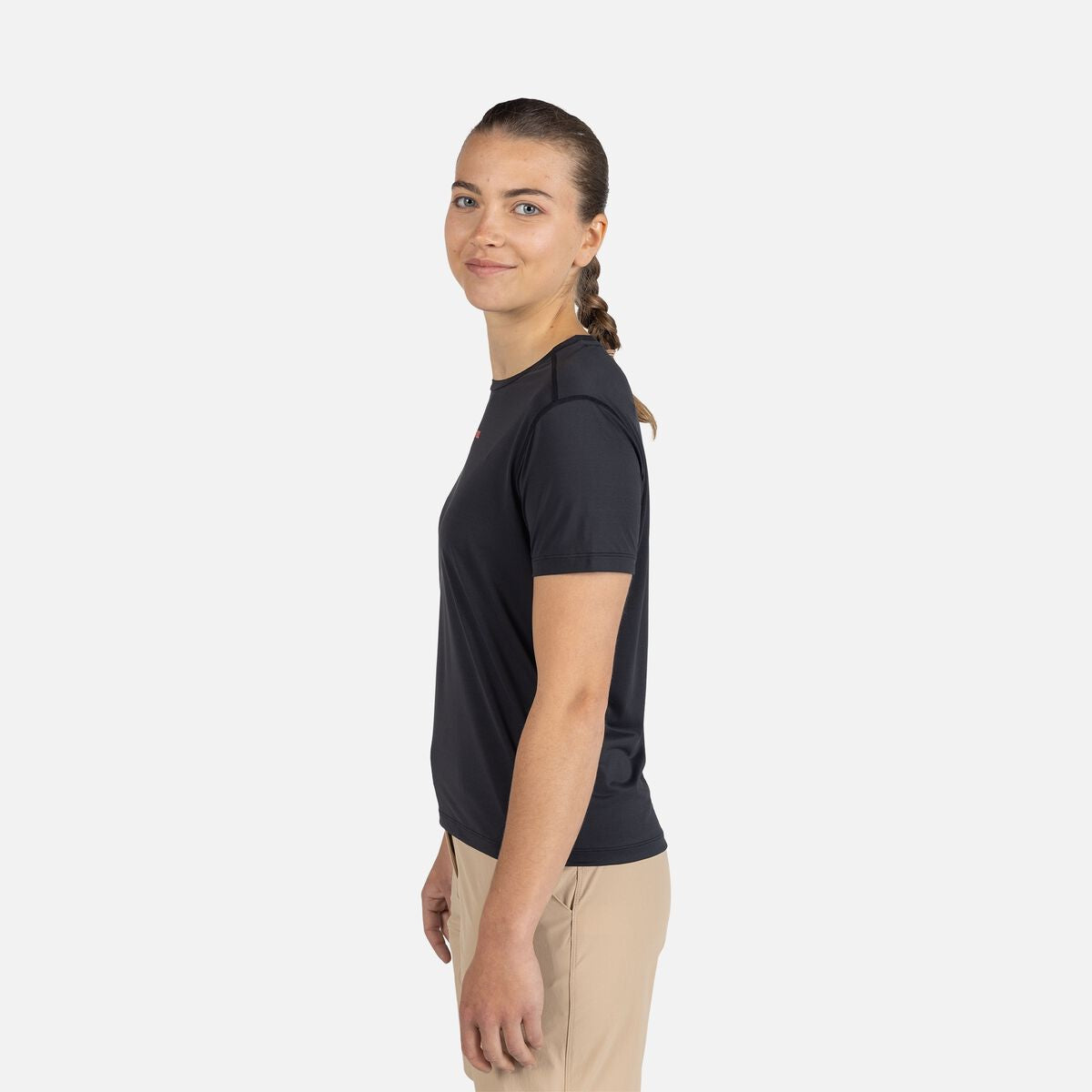 Tricou dama Rossignol W SIDELHORN - Black