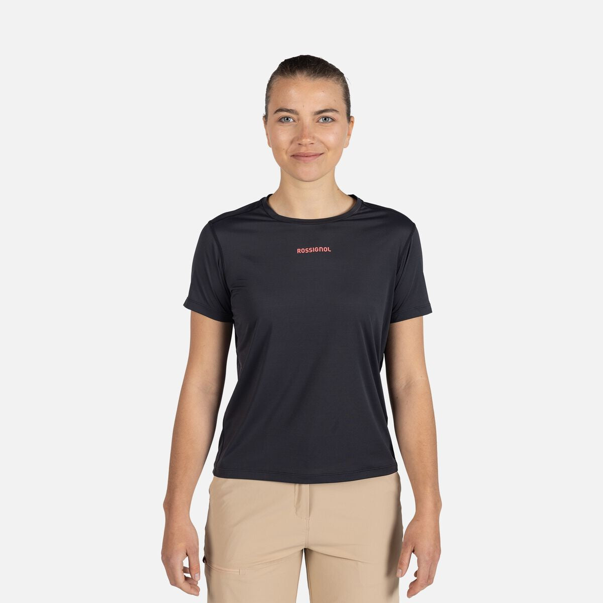 Tricou dama Rossignol W SIDELHORN - Black