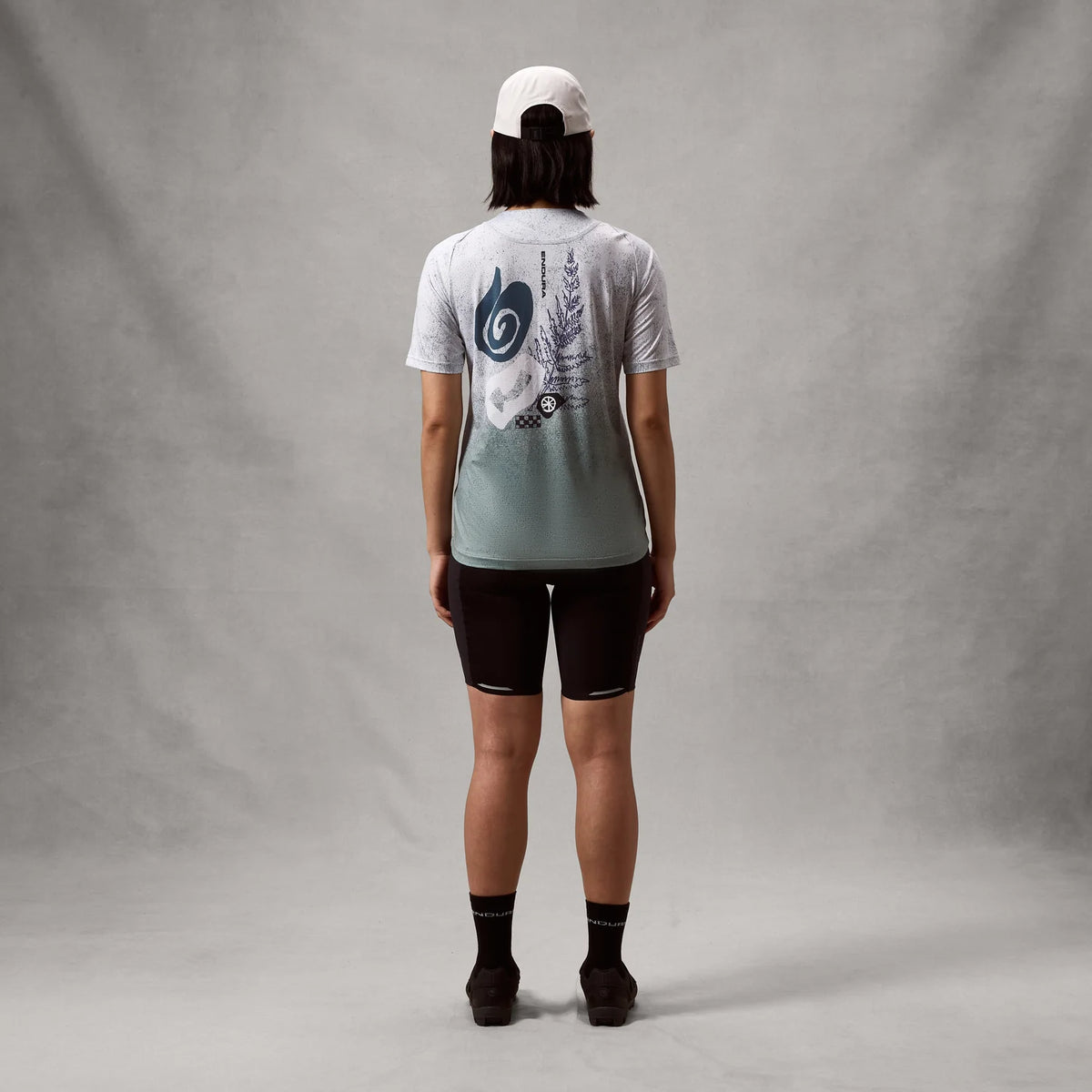 Tricou pentru femei Endura SINGLETRACK S S PRINT - AERO BLUE
