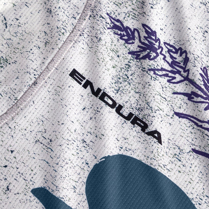 Tricou pentru femei Endura SINGLETRACK S S PRINT - AERO BLUE