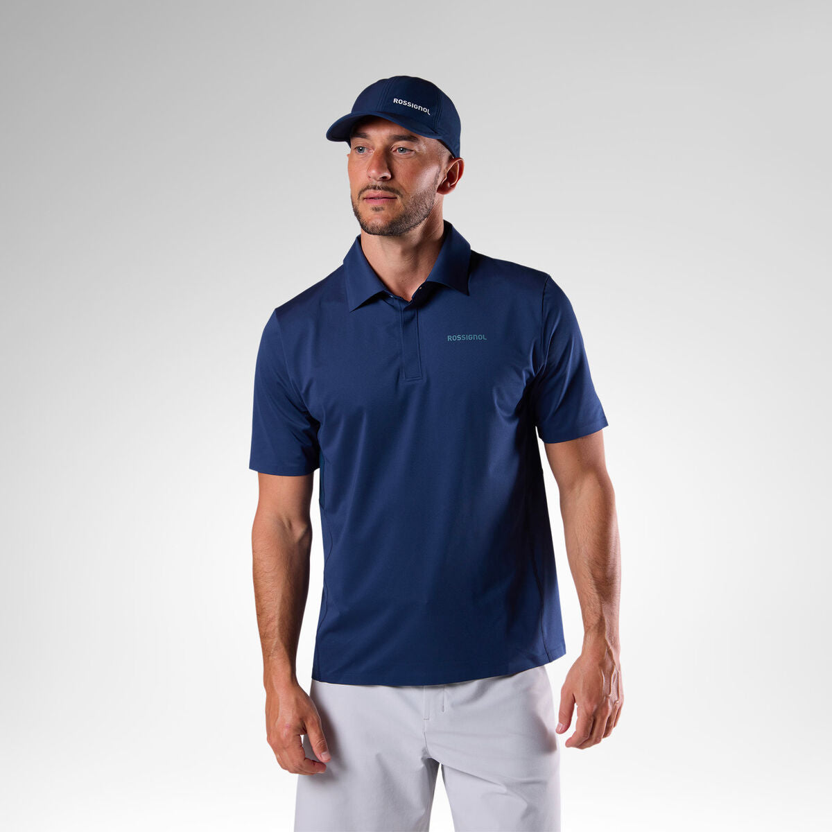 Tricou polo barbati Rossignol LYCIAN - Dark navy