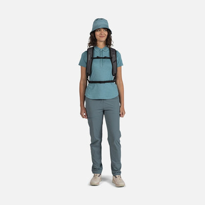 Tricou polo dama Rossignol W CLOUDREST - Onyx grey